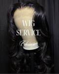 Wig Service | Closure | including bleaching and plucking