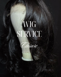 Wig Service | Closure | including bleaching and plucking